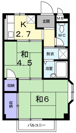 エルディム　モリタの物件間取画像